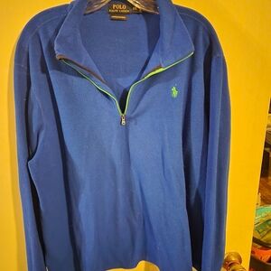 Polo by Ralph Lauren Blue Jacket with Green Accents